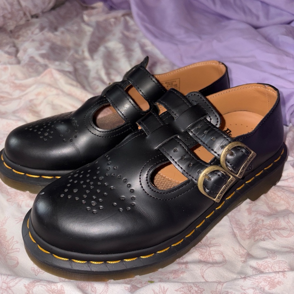 Dr. Martens Tan Leather Shoes
